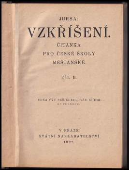 Jan Jursa: Vzkříšení