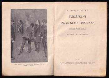 Arthur Conan Doyle: Vzkříšení Sherlocka Holmesa
