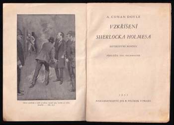 Arthur Conan Doyle: Vzkříšení Sherlocka Holmesa