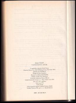 James Clavell: Vznešený dům