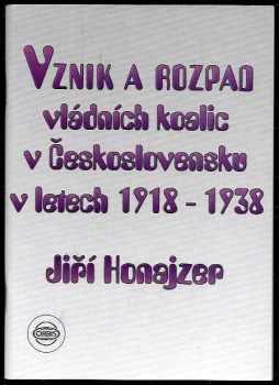 Vznik a rozpad vládních koalic v Československu v letech 1918-1938