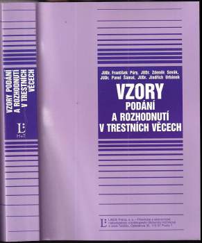 Vzory podání a rozhodnutí v trestních věcech