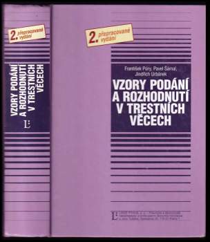 Vzory podání a rozhodnutí v trestních věcech