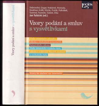 Jan Tuláček: Vzory podání a smluv s vysvětlivkami