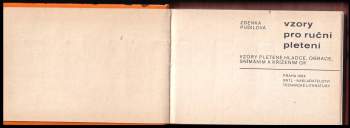 Zdenka Pudilová: Vzory pro ruční pletení