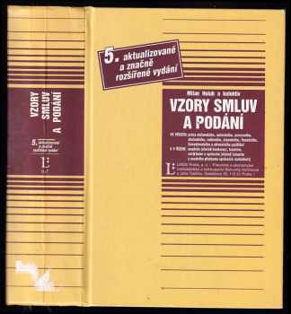 Vzory smluv a podání 9. aktualizované a doplněné vydání podle stavu k 1.1.2005