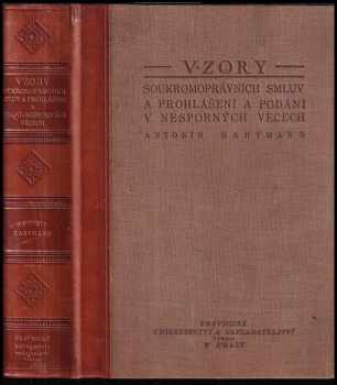 Vzory soukromoprávních smluv a prohlášení a podání v nesporných věcech