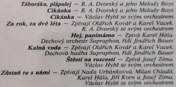 Karel Vacek: Vzpomíná