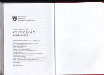 Helena Vondráčková: Vzpomínám a ničeho nelituji