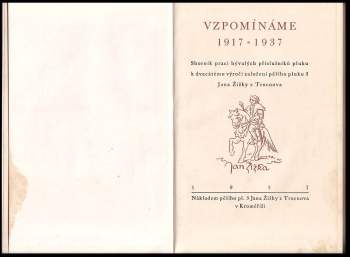 Vzpomínáme 1917-1937