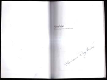 Eleonora Dujková: Vzpomínání