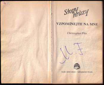Christopher Pike: Vzpomínejte na mne