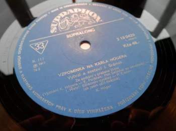 Karel Höger: Vzpomínka Na Karla Högera (81/1)