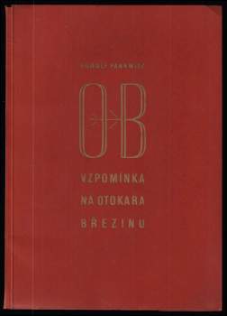 Rudolf Pannwitz: Vzpomínka na Otokara Březinu