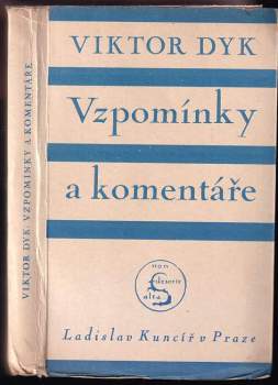 Vzpomínky a komentáře