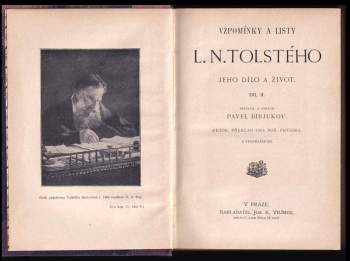 Lev Nikolajevič Tolstoj: Vzpomínky a listy L.N. Tolstého