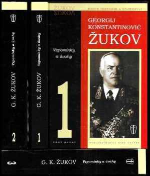 Georgij Konstantinovič Žukov: Vzpomínky a úvahy - 3 svazky