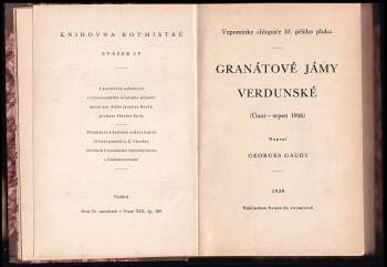 Georges Gaudy: Vzpomínky chlupáče 57. pěšího pluku