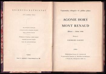 Georges Gaudy: Vzpomínky chlupáče 57. pěšího pluku