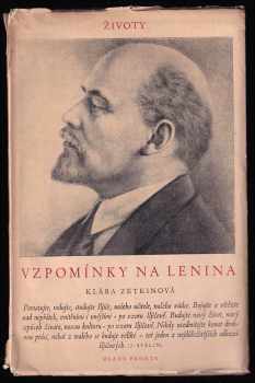 Clara Zetkin: Vzpomínky na Lenina
