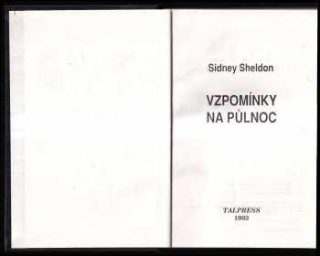 Sidney Sheldon: Vzpomínky na půlnoc