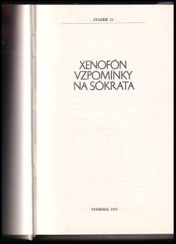 Xenofón: Vzpomínky na Sókrata