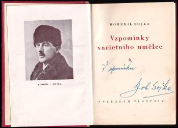 Bohumil Sojka: Vzpomínky varietního umělce