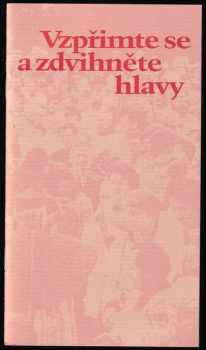 Vzpřimte se a zdvihněte hlavy