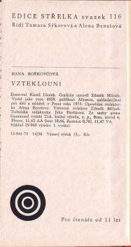 Hana Bořkovcová: Vzteklouni