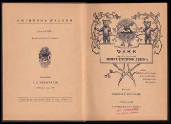 Ernest Thompson Seton: Wahb