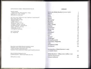 Milada Marešová: Waldheimská idyla