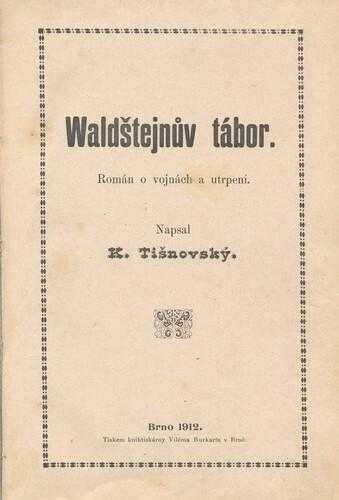 Josef František Karas: Waldštejnův tábor
