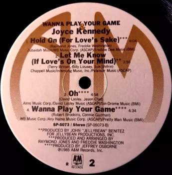 Joyce Kennedy: Wanna Play Your Game!