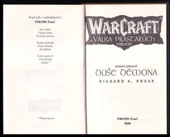 Richard Alen Knaak: WarCraft - Válka prastarých Díl 1-3