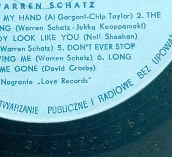 Warren Schatz: Warren Schatz