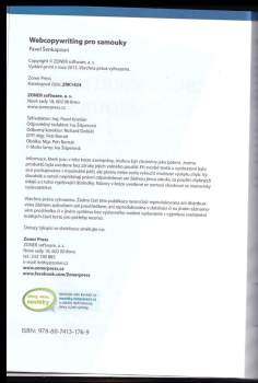 Pavel Šenkapoun: Webcopywriting pro samouky