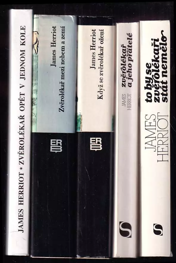 5x HERRIOT: Zvěrolékař opět v jednom kole + Zvěrolékař a jeho přátelé + To by se zvěrolékaři stát nemělo + Zvěrolékař mezi nebem a zemí + Když se zvěr