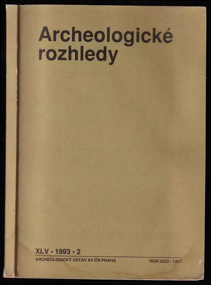 Archeologické rozhledy - ročník XLV - 1993 - 2 : XLV