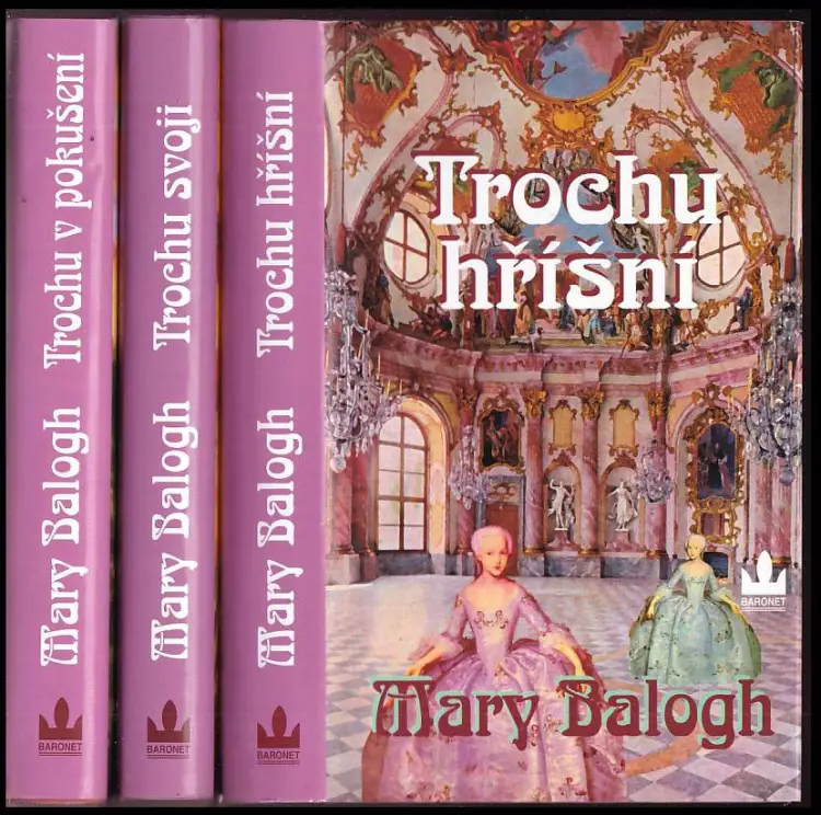 Bedwynovi 3 díly KOMPLET  (Trochu hříšní  + Trochu v pokušení + Trochu hříšní)