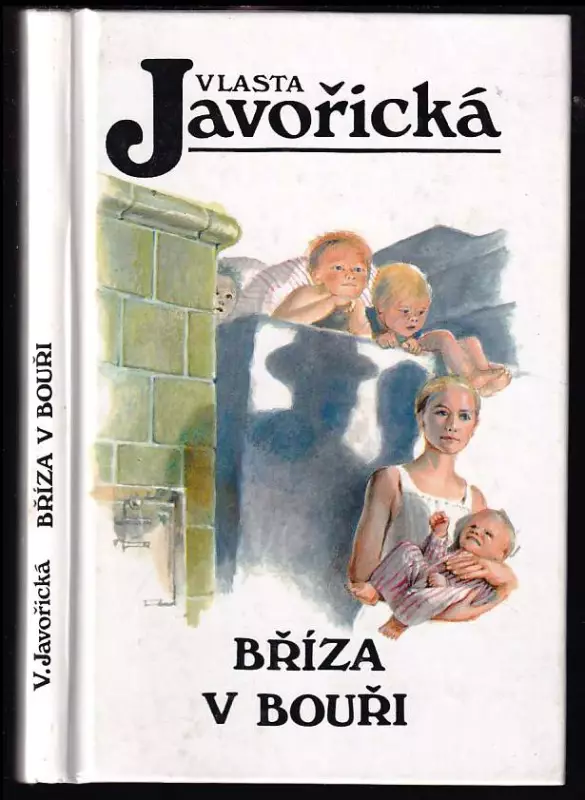 Bříza v bouři