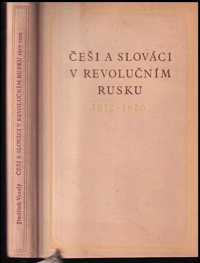 Češi a Slováci v revolučním Rusku : 1917-1920