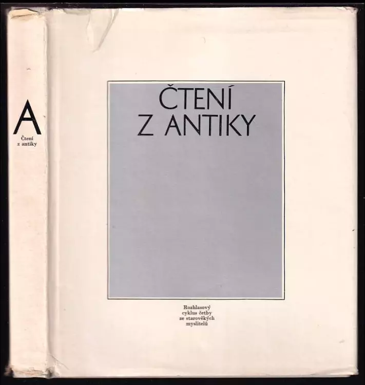 Čtení z antiky - rozhlasová Antická knihovna, cyklus četby ze starověkých myslitelů