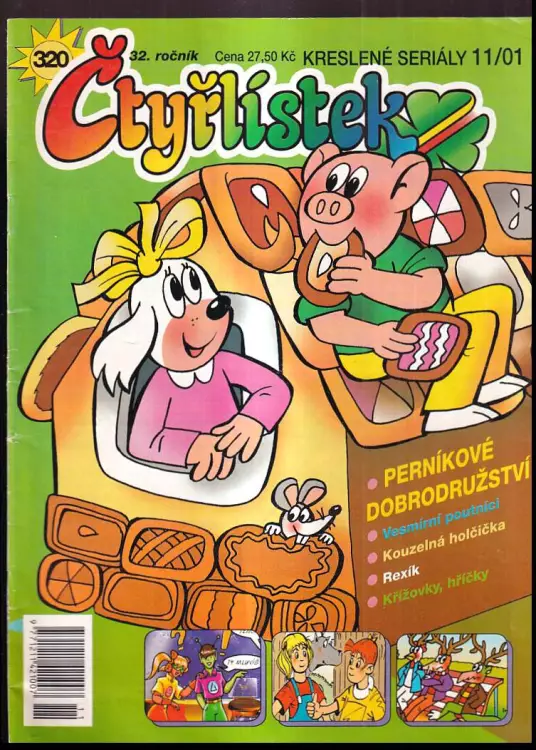 Čtyřlístek 320: Perníkové dobrodružství (12/01)