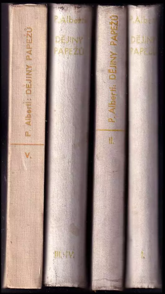Dějiny Papežů - Papežové KOMPLET I. - V. díl