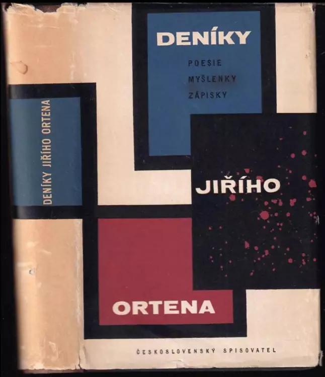 Deníky Jiřího Ortena - poesie - myšlenky - zápisky