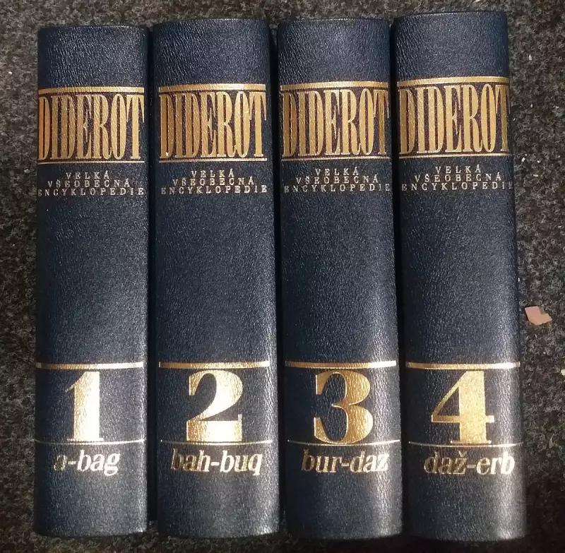 Diderot - velká všeobecná encyklopedie 1-4
