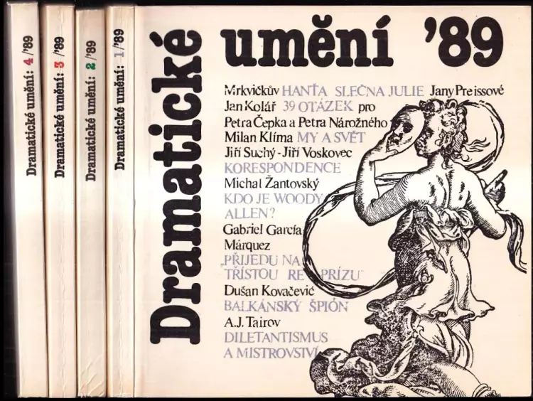 Dramatické umění '89: svazky 1-4