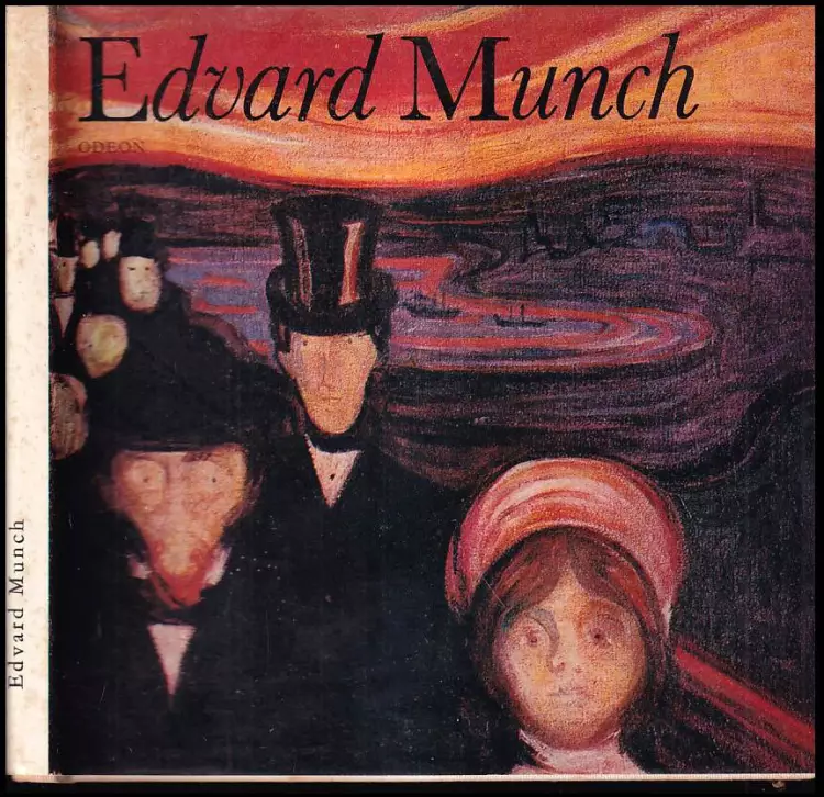 Edvard Munch - monografie s ukázkami z malířského díla