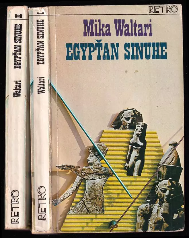 Egypťan Sinuhe - Egypťan Sinuhet I + II - KOMPLET