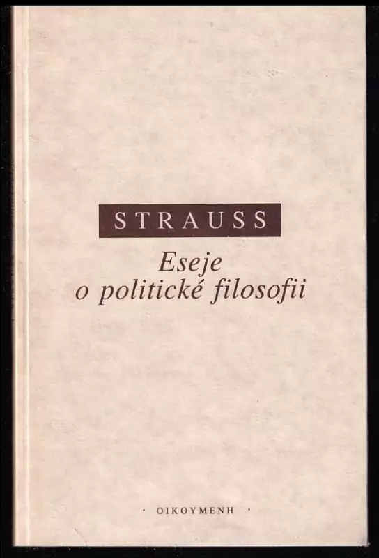 Eseje o politické filosofii